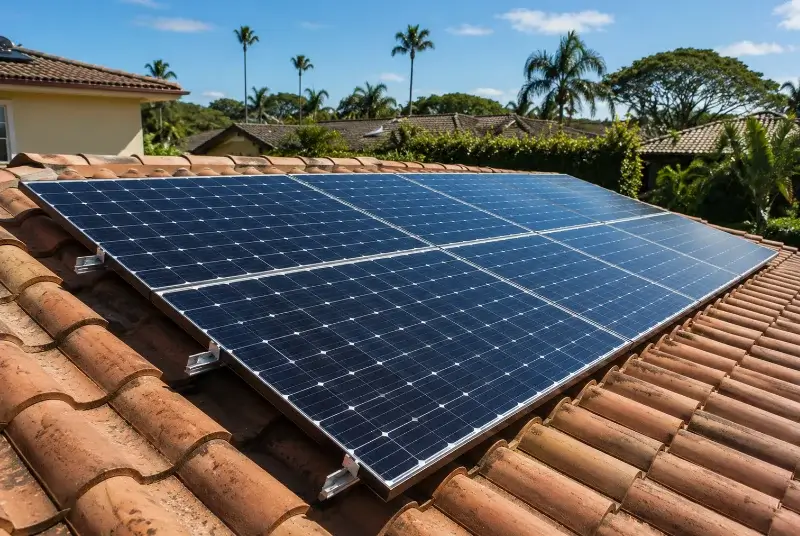Installation de panneaux solaires à Saint-Marsal